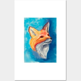 Sweet Red Fox Posters and Art